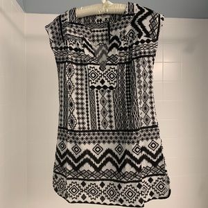 Madewell Geometric Tunic Dress